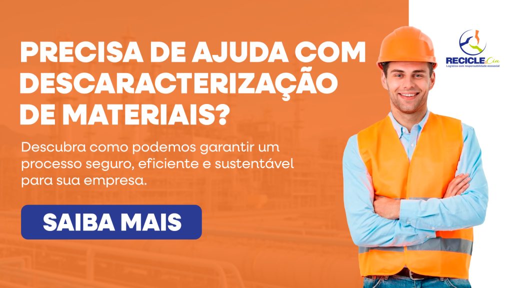 DESCARACTERIZAÇÃO DE MATERIAIS EM PETROLINA PERNAMBUCO