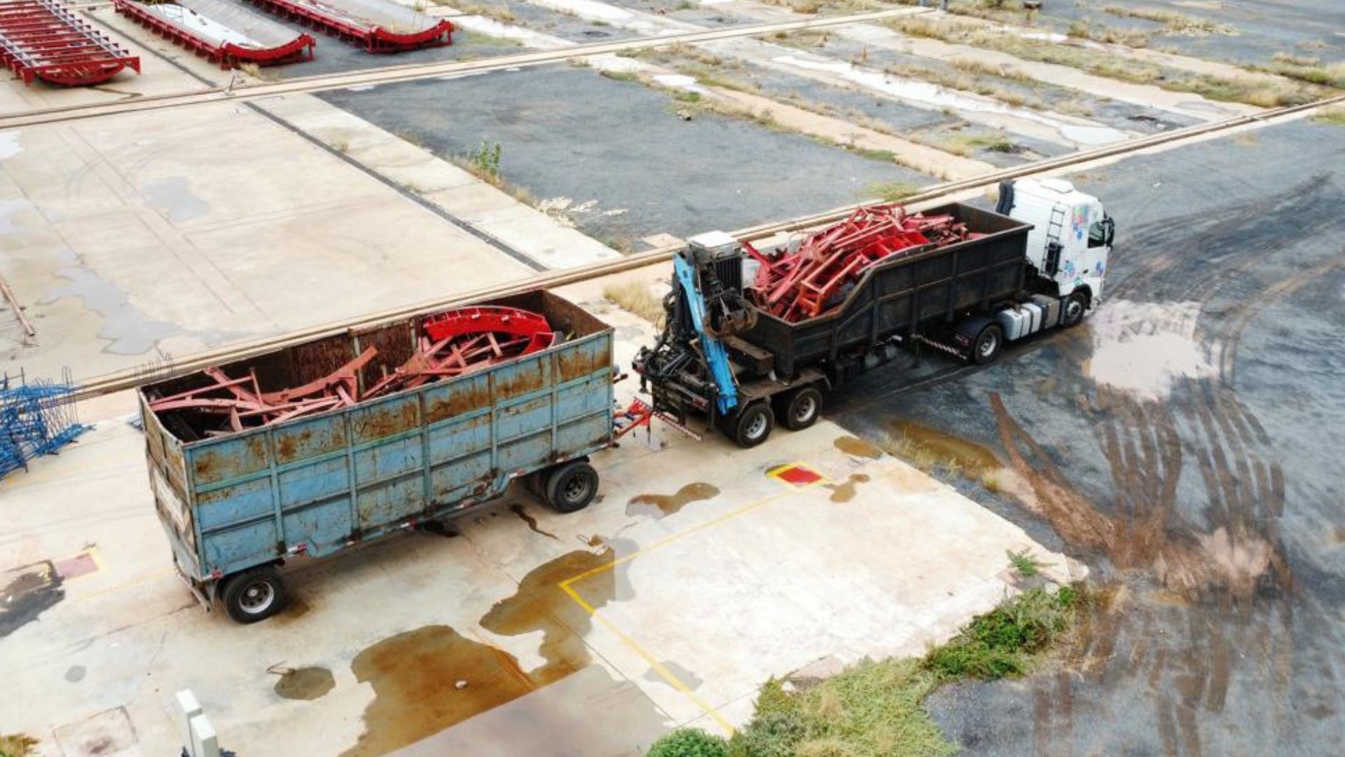 Empresa de coleta e transporte de resíduos sólidos